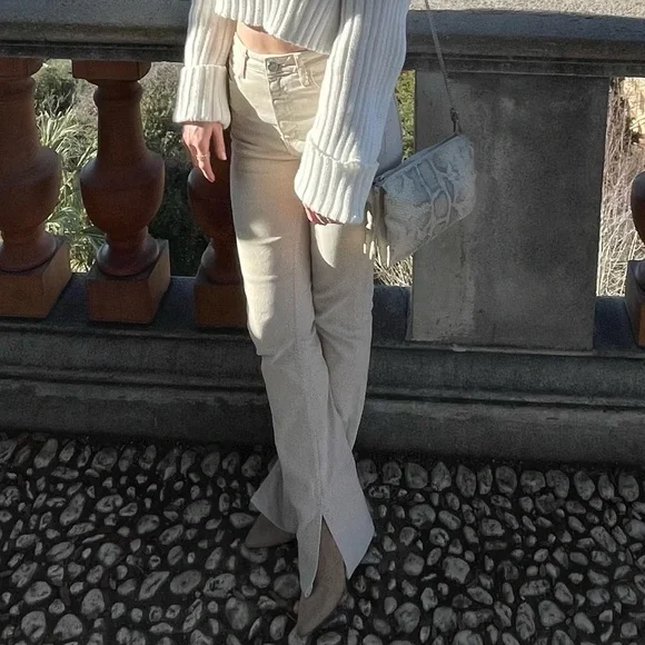 Zara split hem denim - Picture 5 of 8